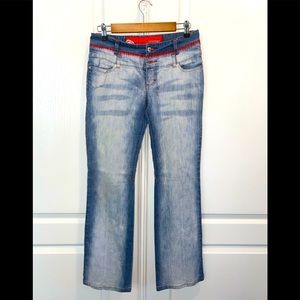 Vintage ECKO RED low rise flares Y2K